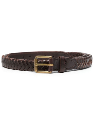 

Braided leather belt, Polo Ralph Lauren Braided leather belt