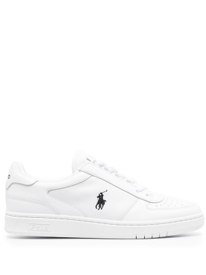 

Logo-print lace-up sneakers, Polo Ralph Lauren Logo-print lace-up sneakers