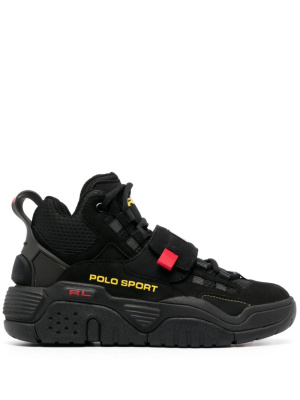 

Panelled high-top sneakers, Polo Ralph Lauren Panelled high-top sneakers