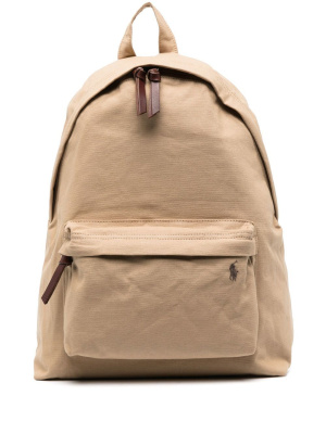 

Embroidered-logo backpack, Polo Ralph Lauren Embroidered-logo backpack