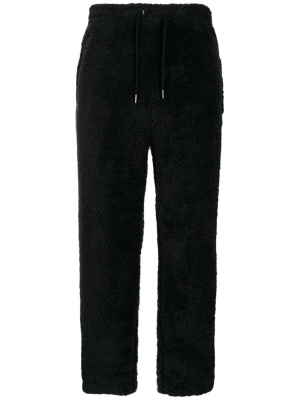 

Fauz-shearling track pants, Polo Ralph Lauren Fauz-shearling track pants