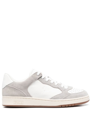 

Court leather-suede sneakers, Polo Ralph Lauren Court leather-suede sneakers