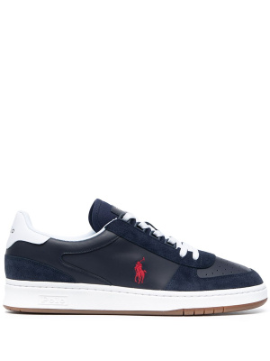 

Court suede trim sneakers, Polo Ralph Lauren Court suede trim sneakers