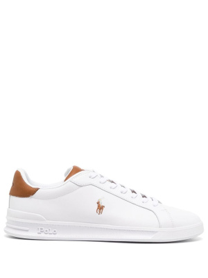 

Logo-embroidered low-top sneakers, Polo Ralph Lauren Logo-embroidered low-top sneakers