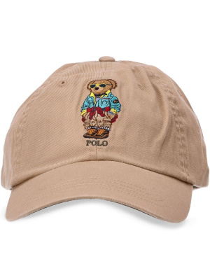 

Embroidered Polo-Bear baseball cap, Polo Ralph Lauren Embroidered Polo-Bear baseball cap