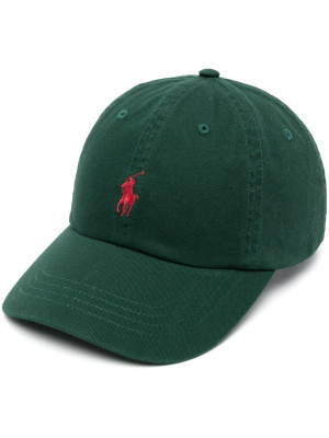 

Embroidered-logo cotton cap, Polo Ralph Lauren Embroidered-logo cotton cap