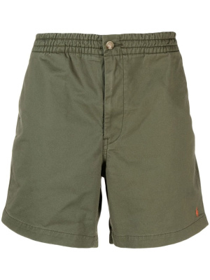 

Stretch-cotton embroidered-logo shorts, Polo Ralph Lauren Stretch-cotton embroidered-logo shorts