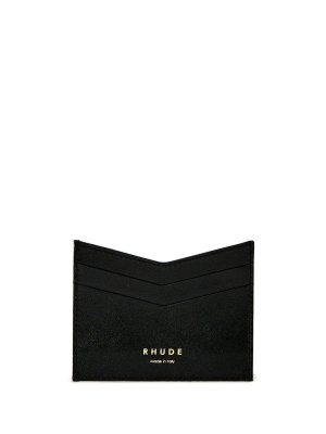 

Chevron-edge leather wallet, Rhude Chevron-edge leather wallet