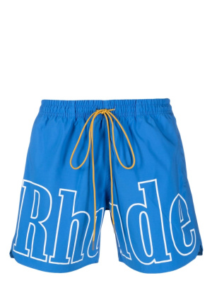 

Logo-print swim shorts, Rhude Logo-print swim shorts