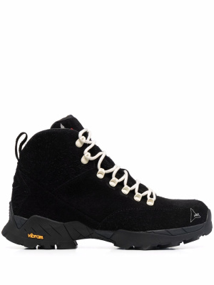 

Suede lace-up ankle boots, ROA Suede lace-up ankle boots