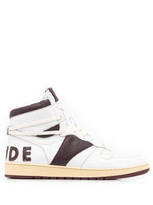 

Panelled high-top sneakers, Rhude Panelled high-top sneakers