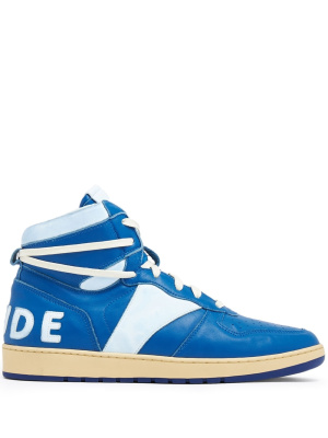 

Rhecess leather high-top sneakers, Rhude Rhecess leather high-top sneakers