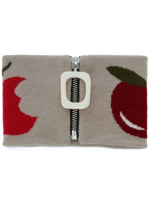 

Graphic-intarsia neck band, JW Anderson Graphic-intarsia neck band