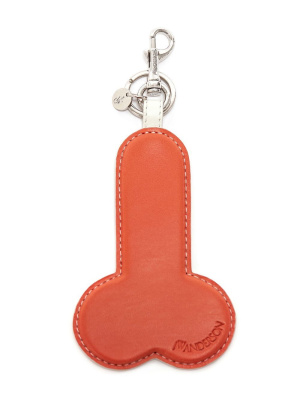 

Two-tone leather keyring, JW Anderson Two-tone leather keyring