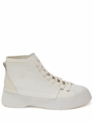 

Embossed high-top sneakers, JW Anderson Embossed high-top sneakers