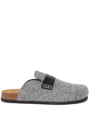 

Felted slip-on loafers, JW Anderson Felted slip-on loafers