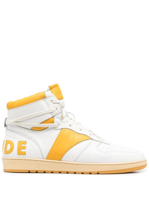 

Logo patch high-top sneakers, Rhude Logo patch high-top sneakers