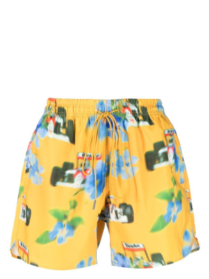 

Graphic-print swimming shorts, Rhude Graphic-print swimming shorts