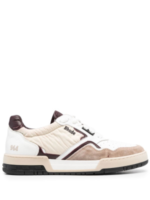 

Lace-up logo-patch sneakers, Rhude Lace-up logo-patch sneakers