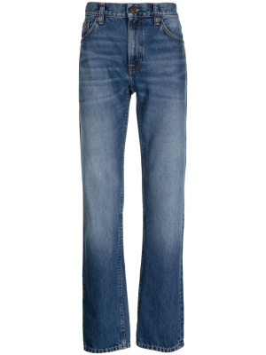 

Mid-rise straight-leg jeans, Nudie Jeans Mid-rise straight-leg jeans