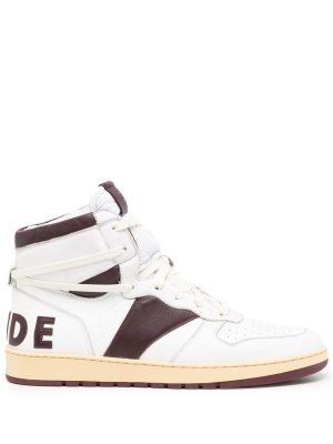 

Logo high-top sneakers, Rhude Logo high-top sneakers