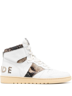 

Panelled high-top sneakers, Rhude Panelled high-top sneakers