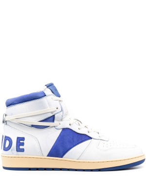 

Two-tone high-top sneakers, Rhude Two-tone high-top sneakers