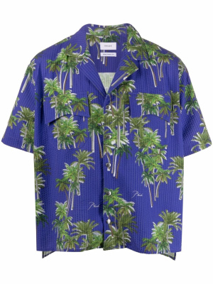 

Palm tree-print shirt, Rhude Palm tree-print shirt