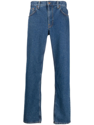 

Mid-rise straight-leg jeans, Nudie Jeans Mid-rise straight-leg jeans