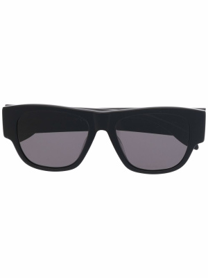 

Logo print square frame sunglasses, Alexander McQueen Eyewear Logo print square frame sunglasses