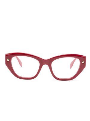 

Cat-eye frame glasses, Alexander McQueen Eyewear Cat-eye frame glasses