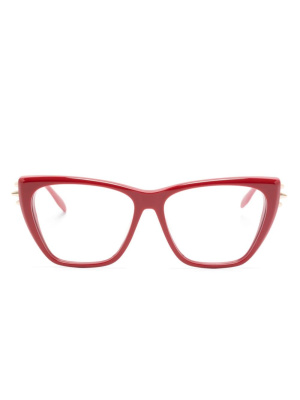 

Cat-eye frame glasses, Alexander McQueen Eyewear Cat-eye frame glasses