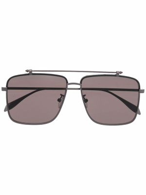 

Pilot-frame tinted glasses, Alexander McQueen Eyewear Pilot-frame tinted glasses