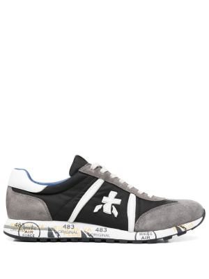 

Lucy panelled low-top sneakers, Premiata Lucy panelled low-top sneakers