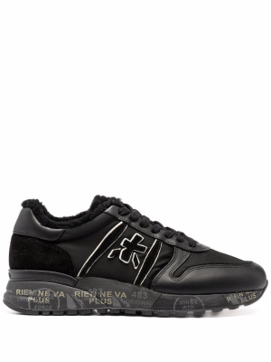 

Lander shearling-trim sneakers, Premiata Lander shearling-trim sneakers