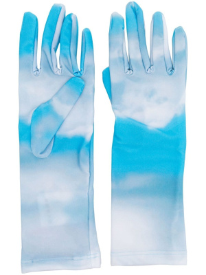 

Barcode tie-dye gloves, VTMNTS Barcode tie-dye gloves