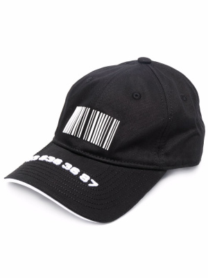 

Barcode cotton baseball cap, VTMNTS Barcode cotton baseball cap