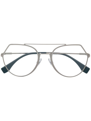 

Geometric-frame glasses, Fendi Eyewear Geometric-frame glasses