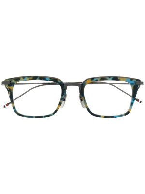 

Tortoiseshell effect glasses, Thom Browne Eyewear Tortoiseshell effect glasses