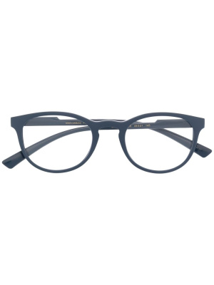 

Round-frame logo arm glasses, Dolce & Gabbana Eyewear Round-frame logo arm glasses