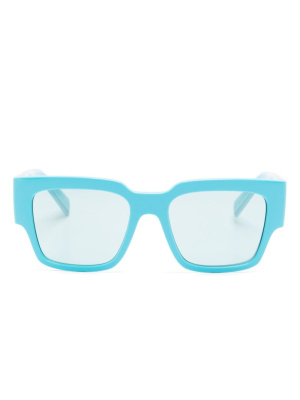 

Logo-engraved square-frame sunglasses, Dolce & Gabbana Eyewear Logo-engraved square-frame sunglasses