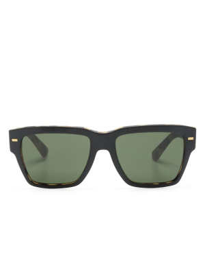 

Logo-engraved square-frame sunglasses, Dolce & Gabbana Eyewear Logo-engraved square-frame sunglasses