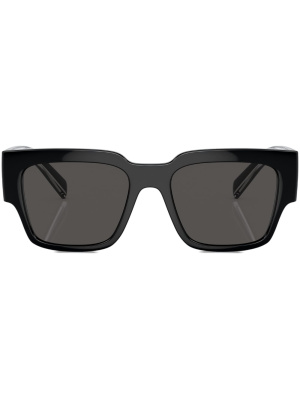 

Logo-print square-frame sunglasses, Dolce & Gabbana Eyewear Logo-print square-frame sunglasses