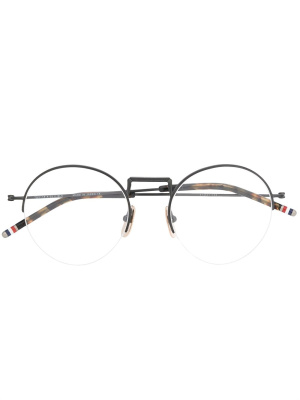 

Round frame glasses, Thom Browne Eyewear Round frame glasses
