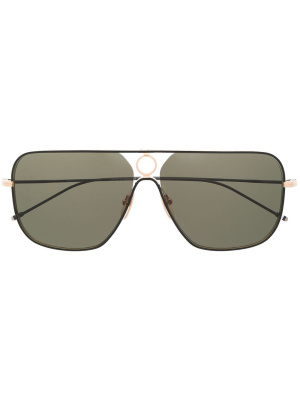 

Pilot-frame sunglasses, Thom Browne Eyewear Pilot-frame sunglasses