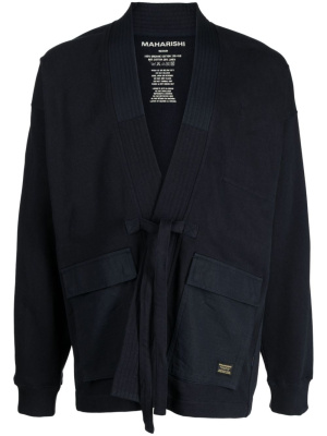

Tie-fastening cotton jacket, Maharishi Tie-fastening cotton jacket