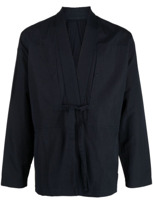 

Utility tie-fastening shirt jacket, Maharishi Utility tie-fastening shirt jacket