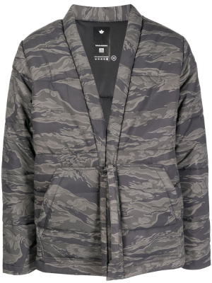 

Camouflage-print padded jacket, Maharishi Camouflage-print padded jacket