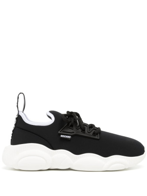 

Logo-patch low-top sneakers, Moschino Logo-patch low-top sneakers