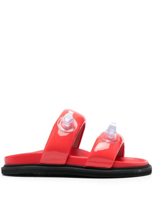 

Padded 27mm sandals, Moschino Padded 27mm sandals